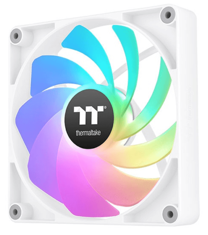 Thermaltake CT120 Reverse ARGB Carcasa del ordenador Ventilador 12 cm Blanco 2 pieza(s)