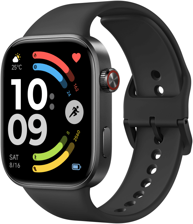 Xiaomi Watch 6 5,26 cm (2.07") AMOLED 46 mm Digital 432 x 514 Pixeles Pantalla táctil Negro