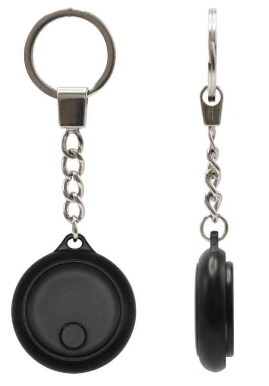 Gembird TA-TAG-01-BK llavero Negro, Gris 1 pieza(s)